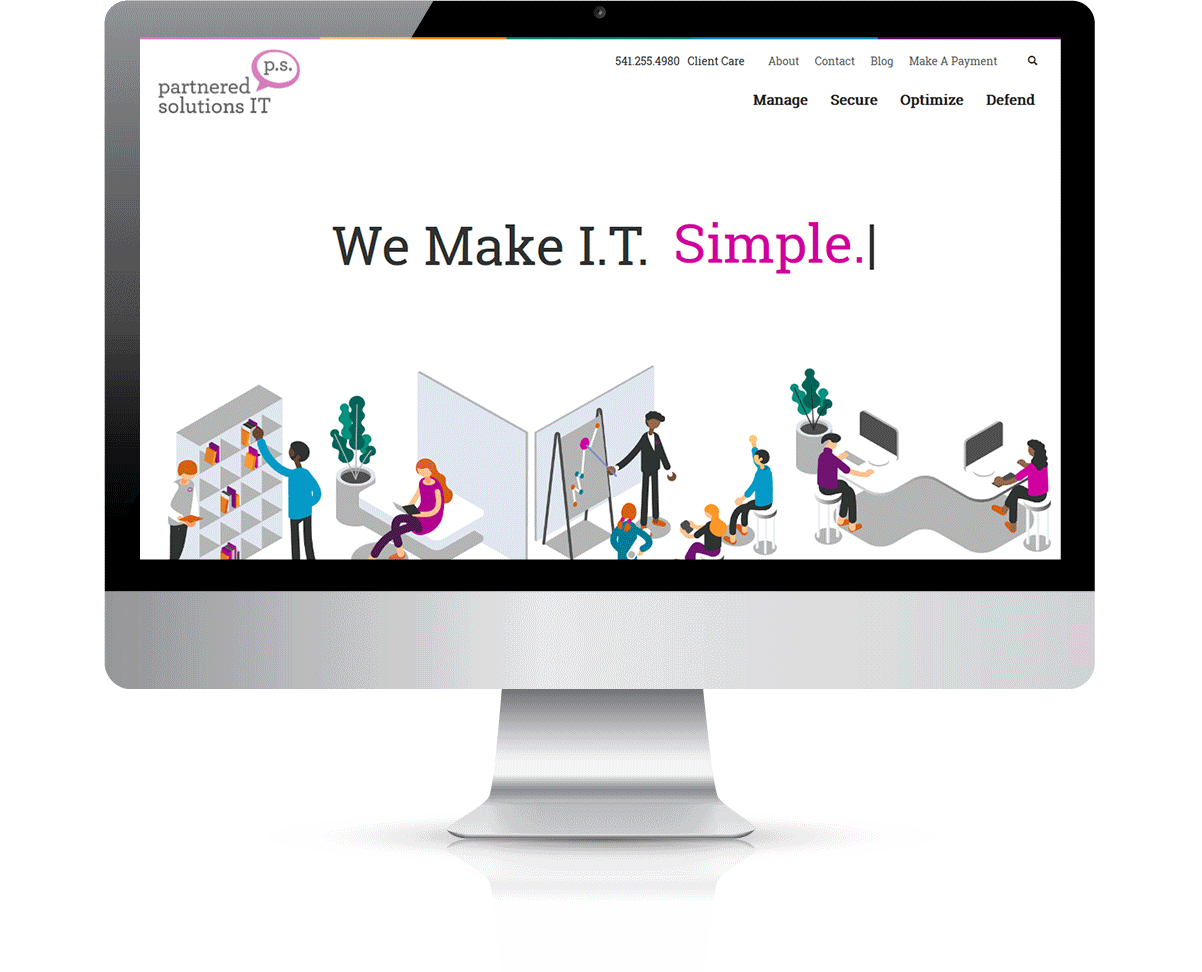 Partnered Solutions IT - web design