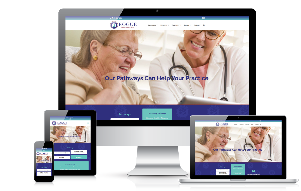 Rogue Medical Solutions - web design