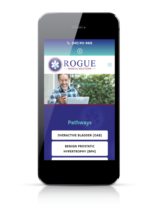 Rogue Medical Solutions - web design